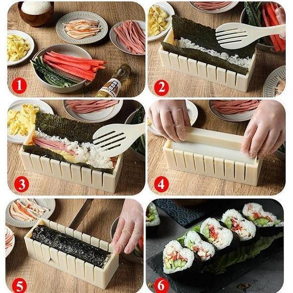 Sushi készítő készlet: Készítse el a sushi-ját könnyedén otthon