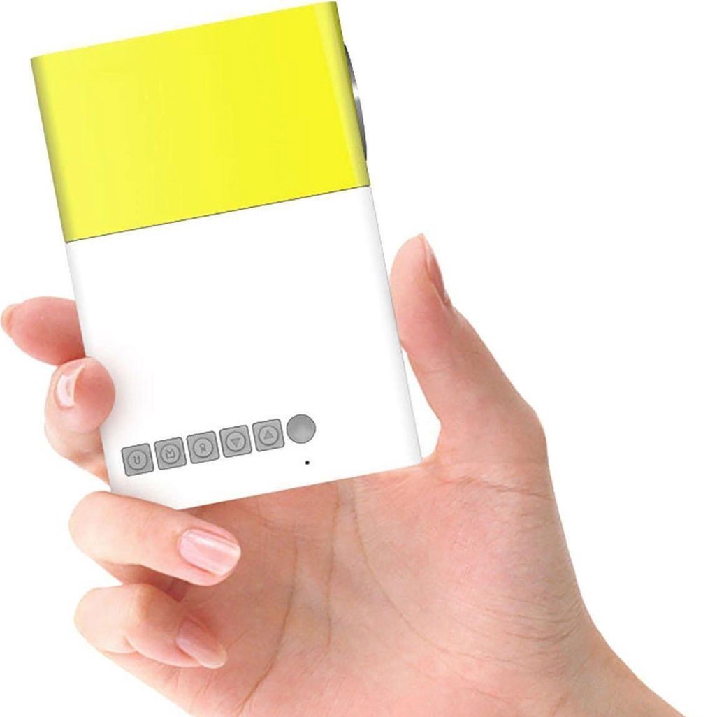 Bærbar projektor til en hjemmebiografoplevelse