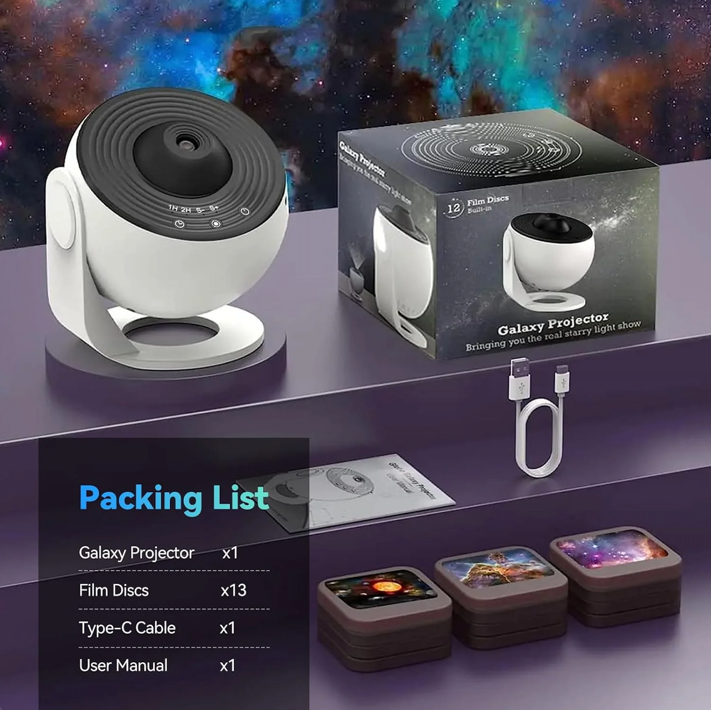 Zolivio Sternenhimmel-Projektor