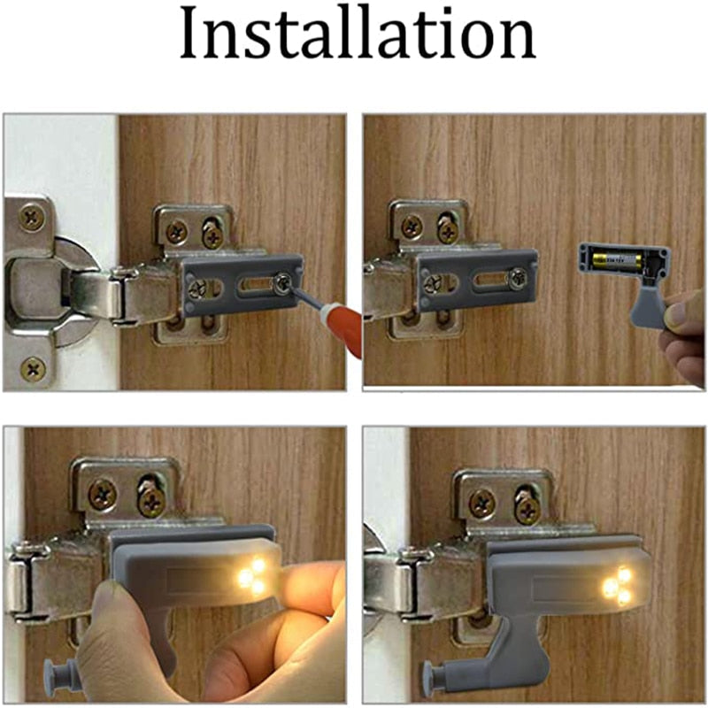 Oplys dine skabe automatisk med lethed