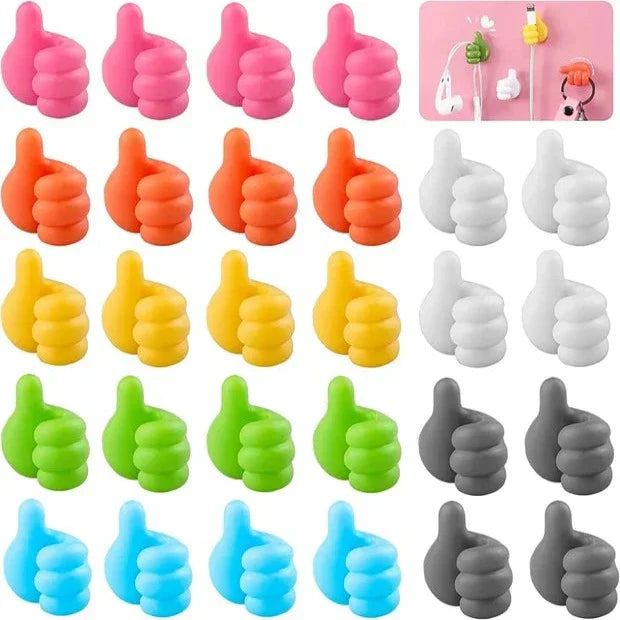 ThumbMate - Cuierul de perete creativ din silicon autoadeziv